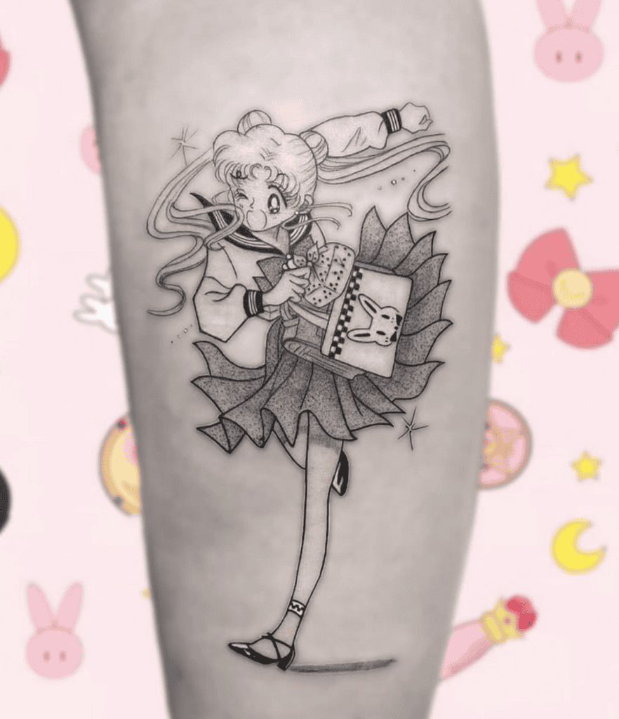 Usagi Tsukino Sailor Moon Tattoo