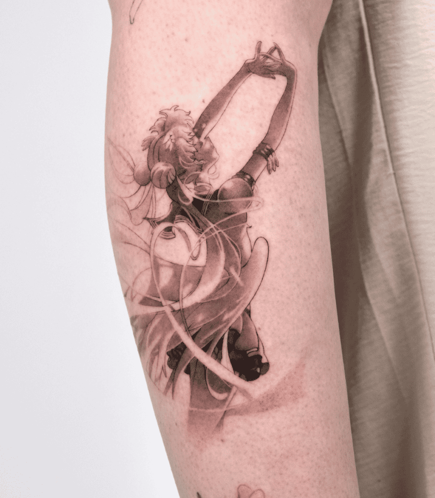 Usagi Tsukino Stretch Sailor Moon Tattoo