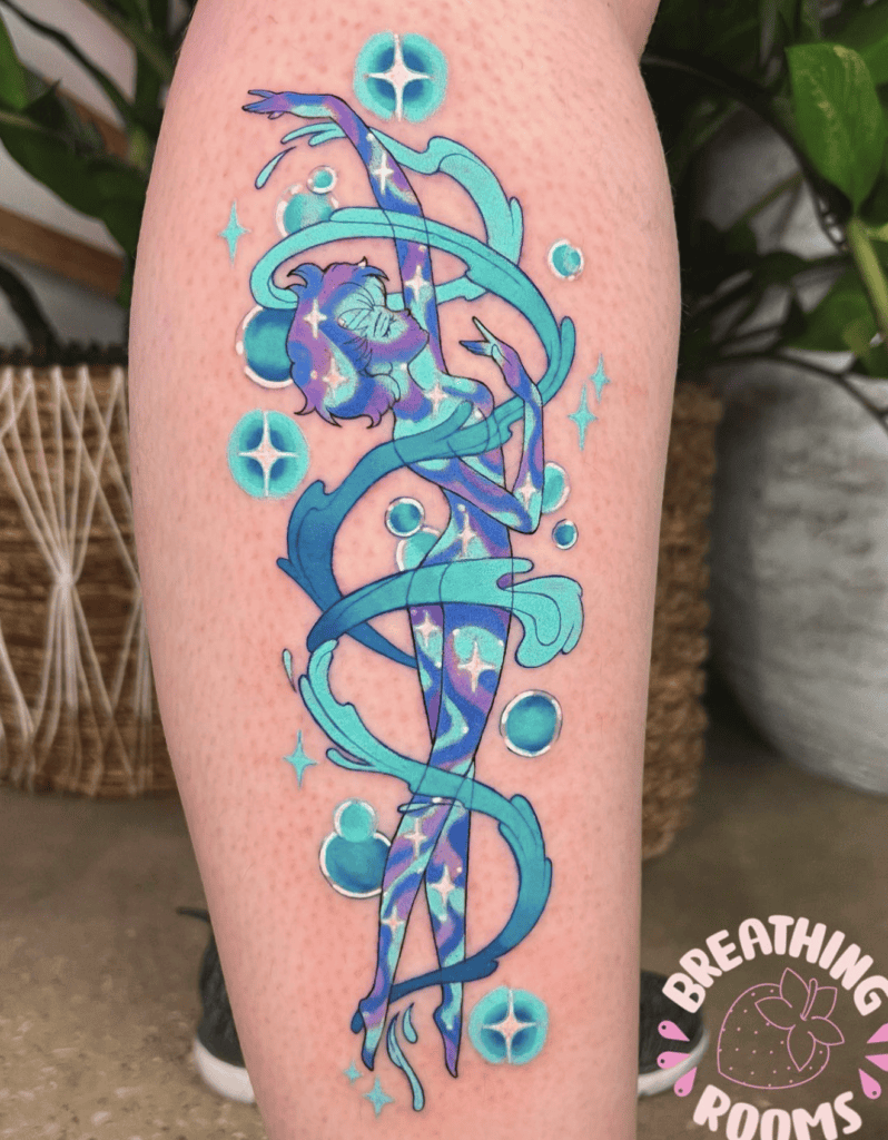 Ami Mizuno Transform Sailor Moon Tattoo