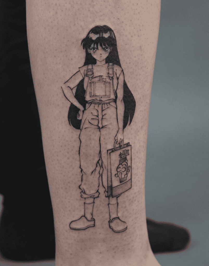 Rei Hino Casual Sailor Moon Tattoo