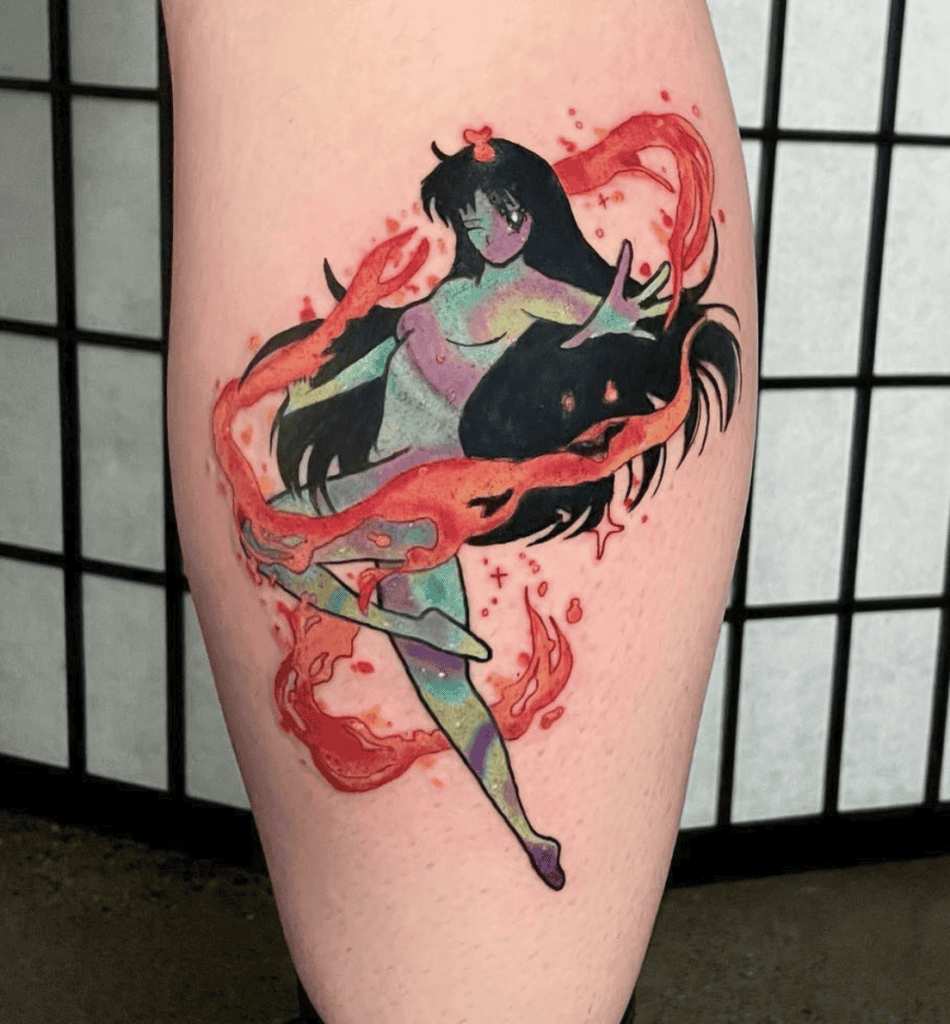 Rei Hino Transform Sailor Moon Tattoo