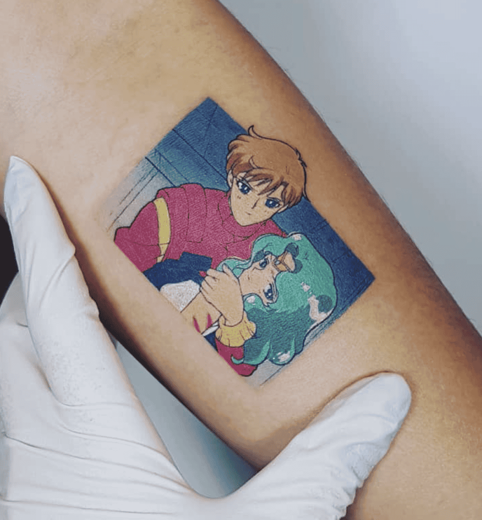 Haruka Tenoh Frame Sailor Moon Tattoo