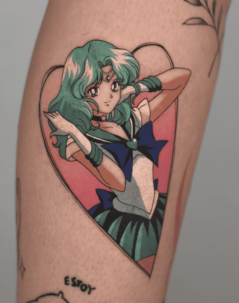 Michiru Kaioh Sailor Moon Tattoo