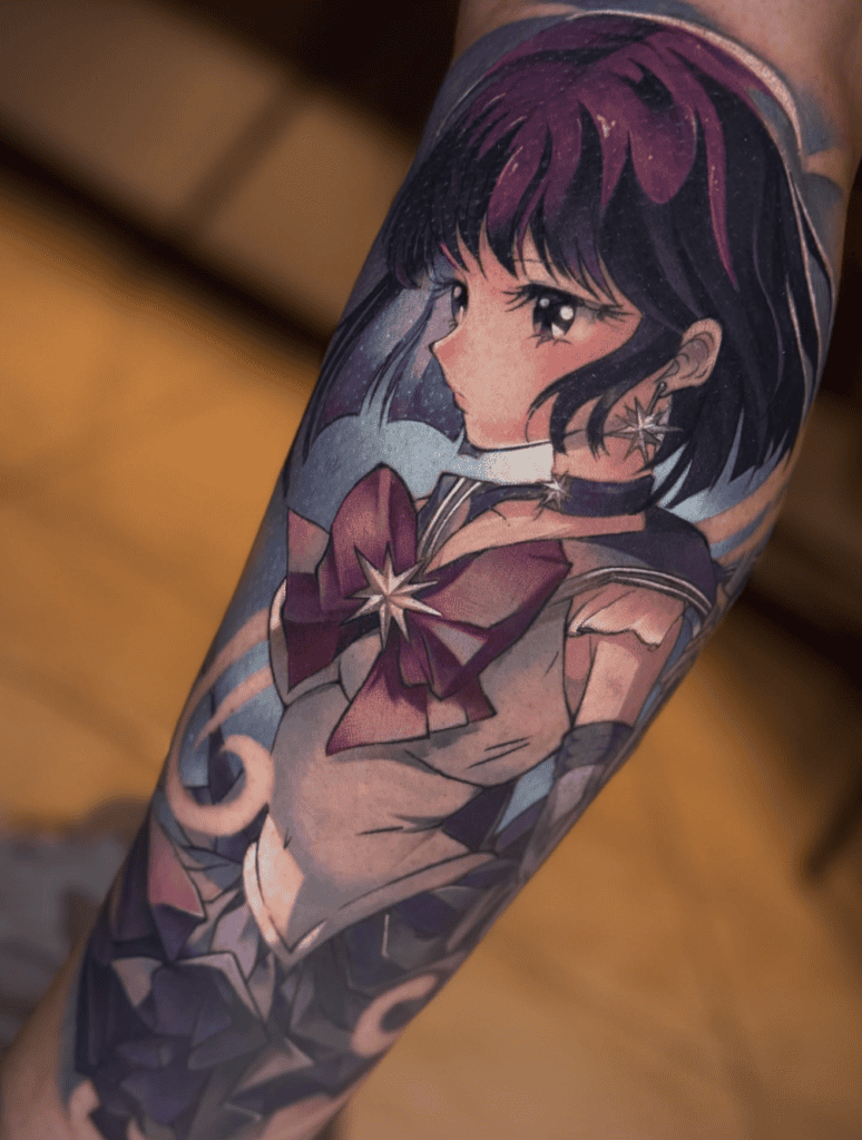 Hotaru Tomoe Sailor Moon Tattoo