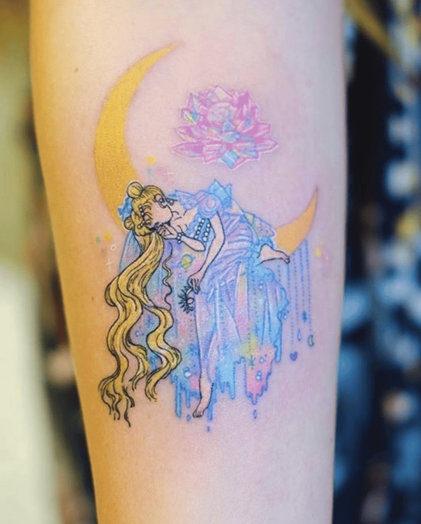 Princess Serenity Moon Sailor Moon Tattoo