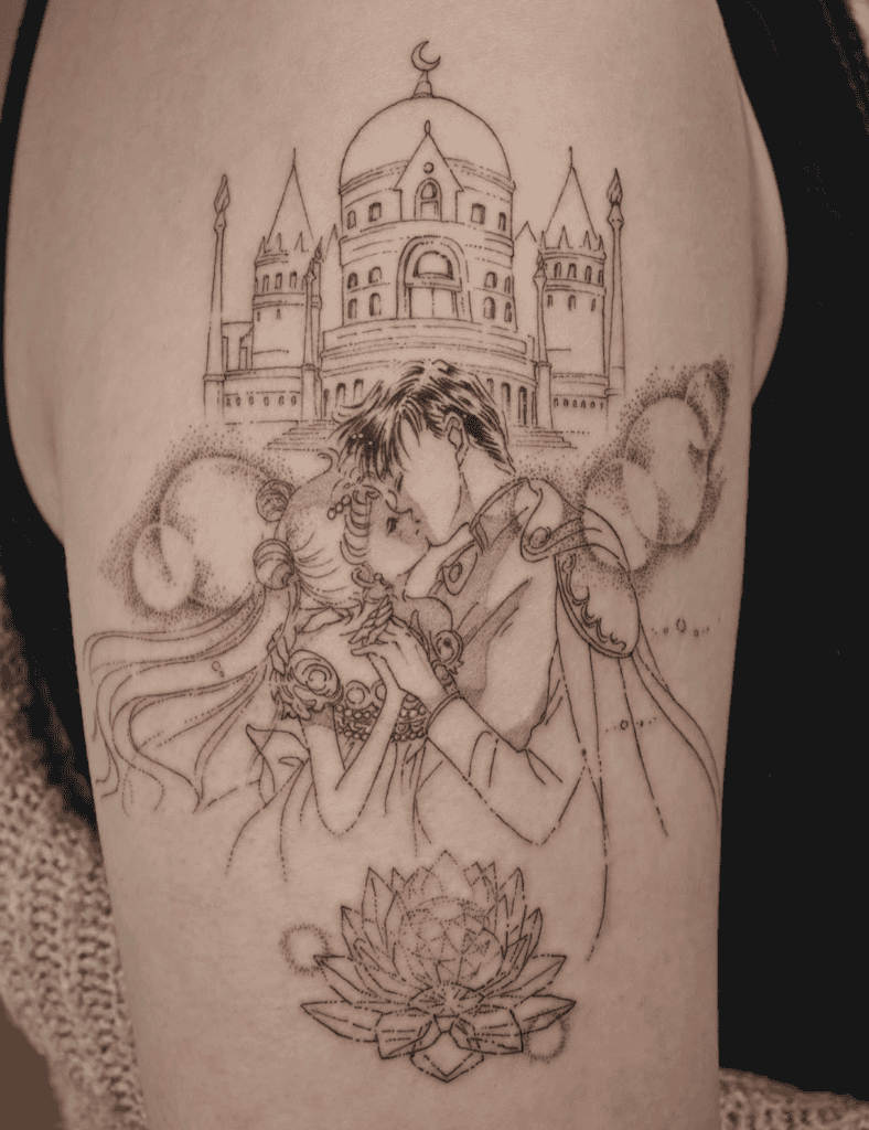 Princess Serenity Prince Sailor Moon Tattoo