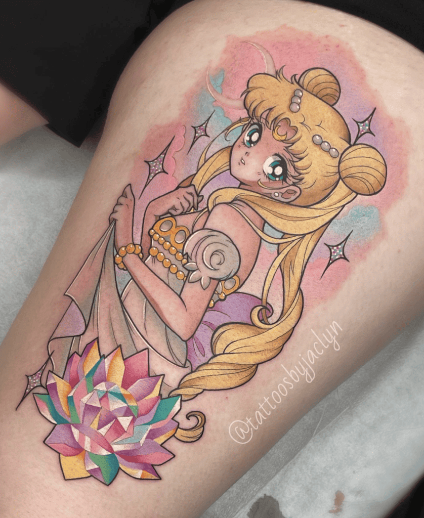 Princess Serenity Sailor Moon Tattoo