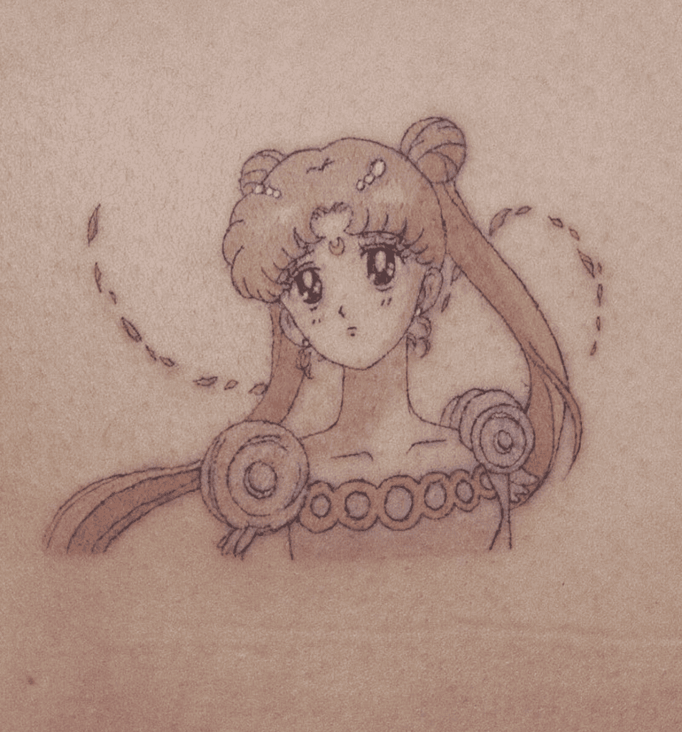 Neo-Queen Serenity Sailor Moon Tattoo