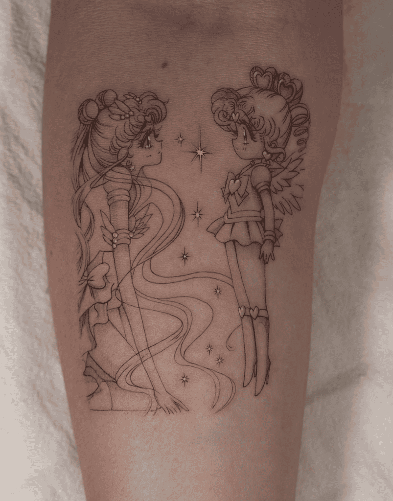 Chibiusa Princess Sailor Moon Tattoo