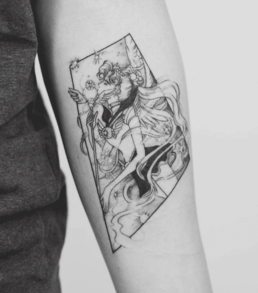 Sailor Cosmos Frame Sailor Moon Tattoo