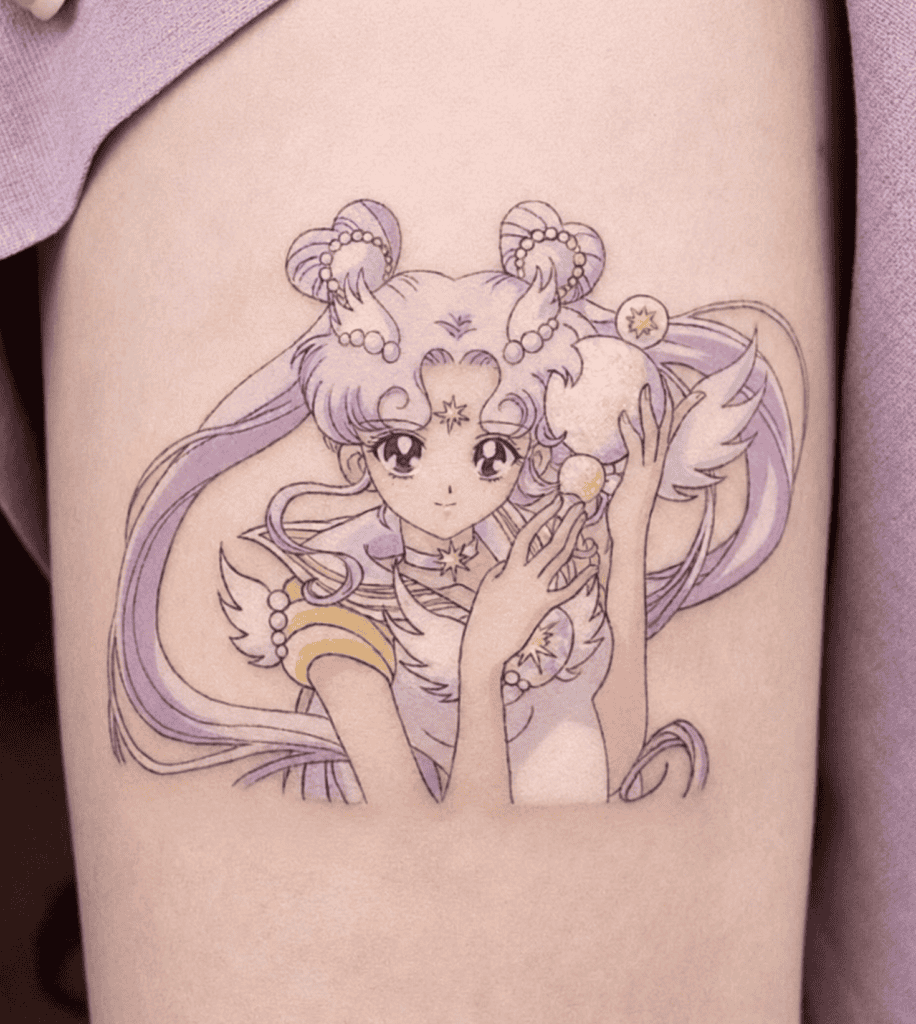 Sailor Cosmos Sailor Moon Tattoo