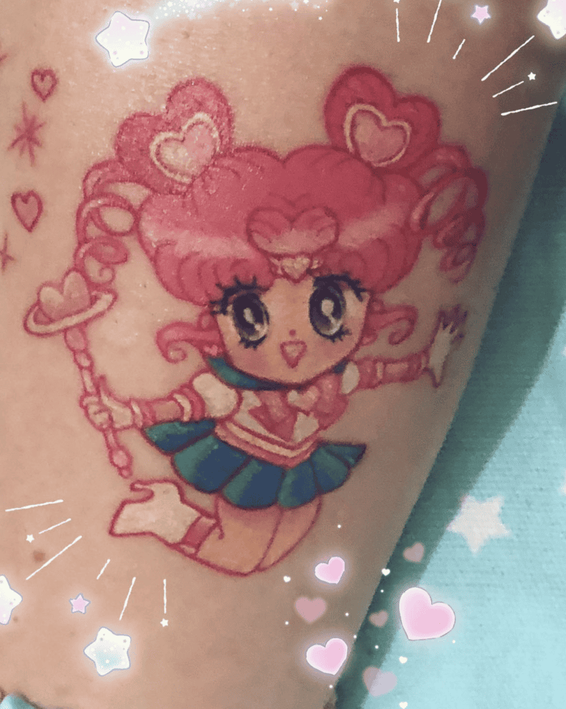 Sailor Chibi Chibi Pose Sailor Moon Tattoo