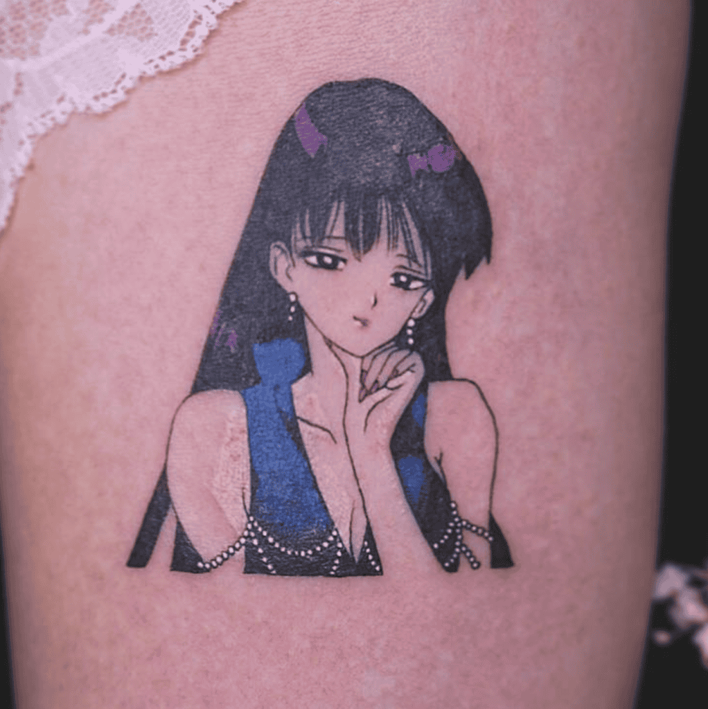 Mistress 9 Pose Sailor Moon Tattoo
