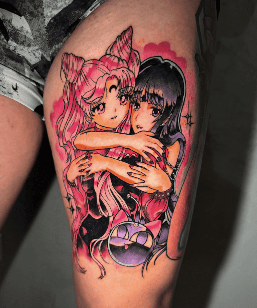Mistress 9 Sailor Moon Tattoo