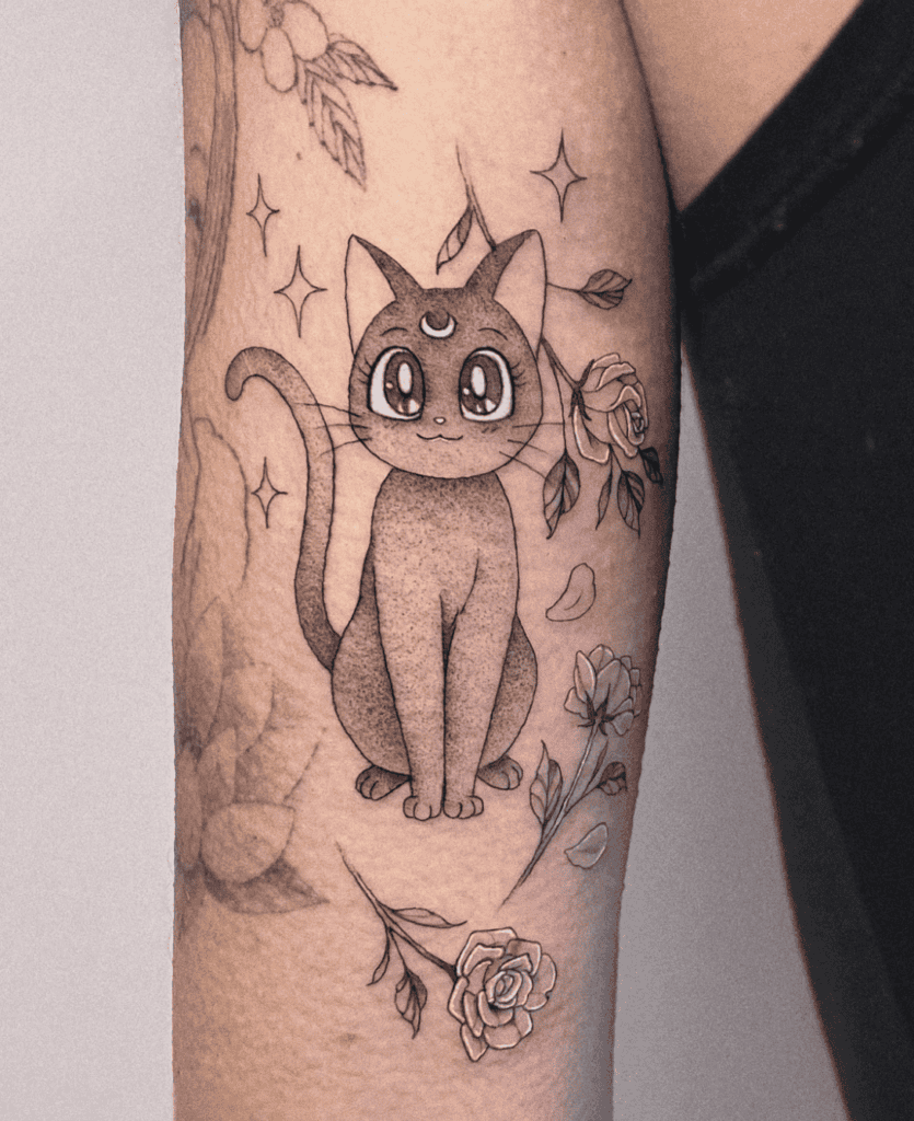 Luna Sparkle Sailor Moon Tattoo