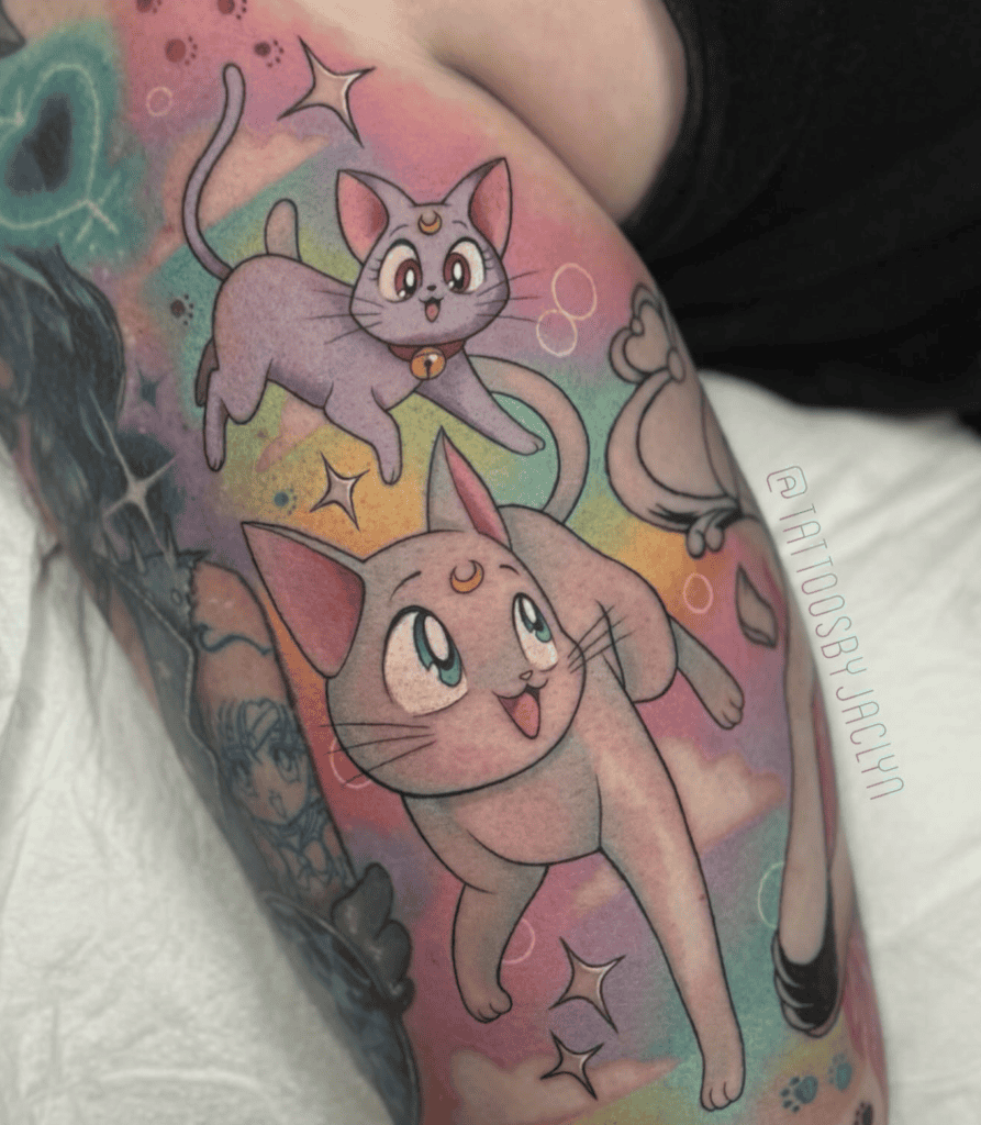 Artemis Sailor Moon Tattoo