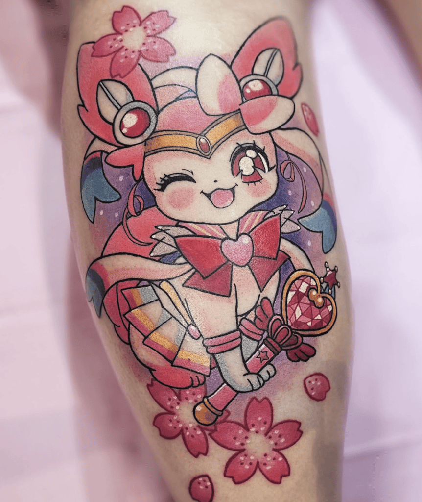 Pokémon X Sailor Moon Sylveon Tattoo