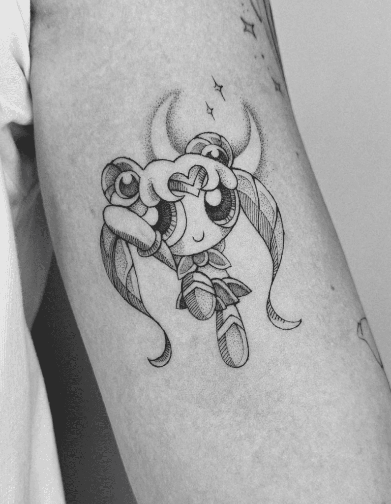 Powerpuff Girls X Sailor Moon Tattoo