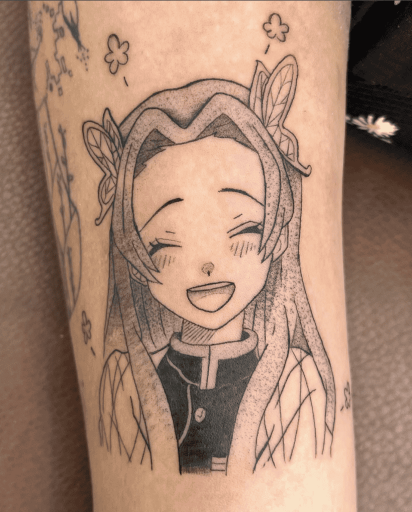Kanae Kocho Demon Slayer Tattoo