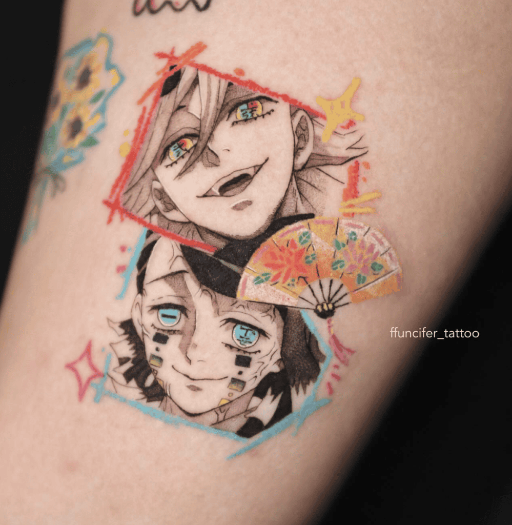 Doma Ally Demon Slayer Tattoo