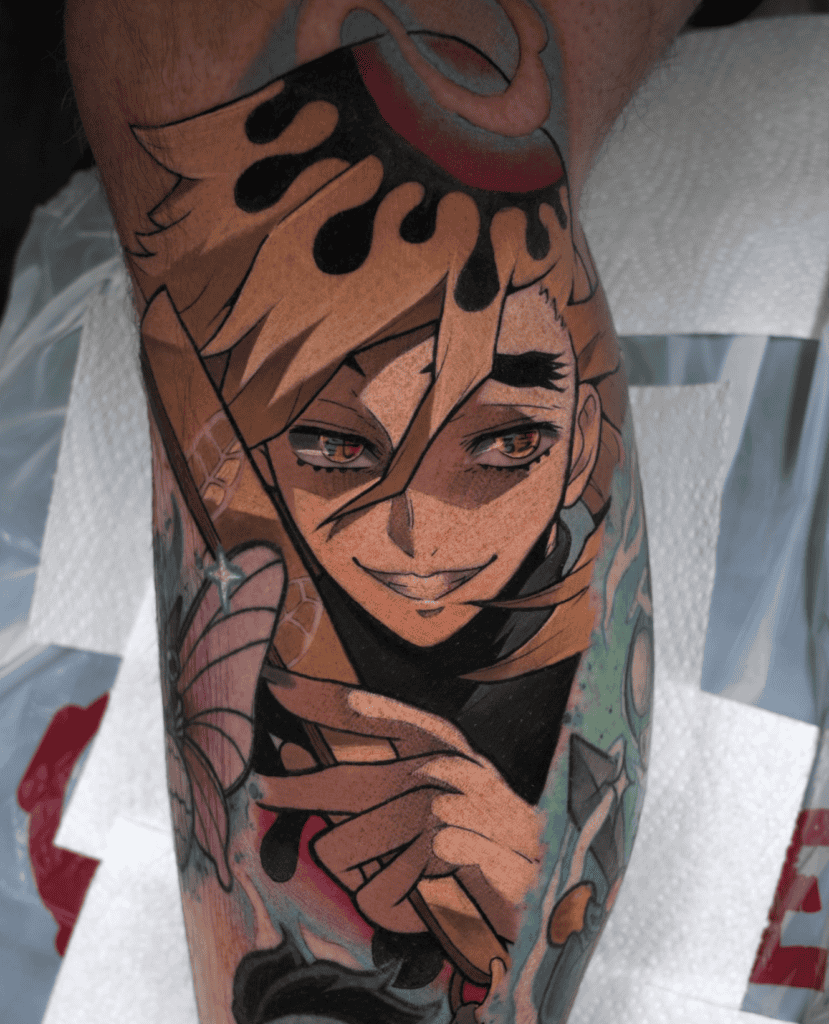 Doma Demon Slayer Tattoo