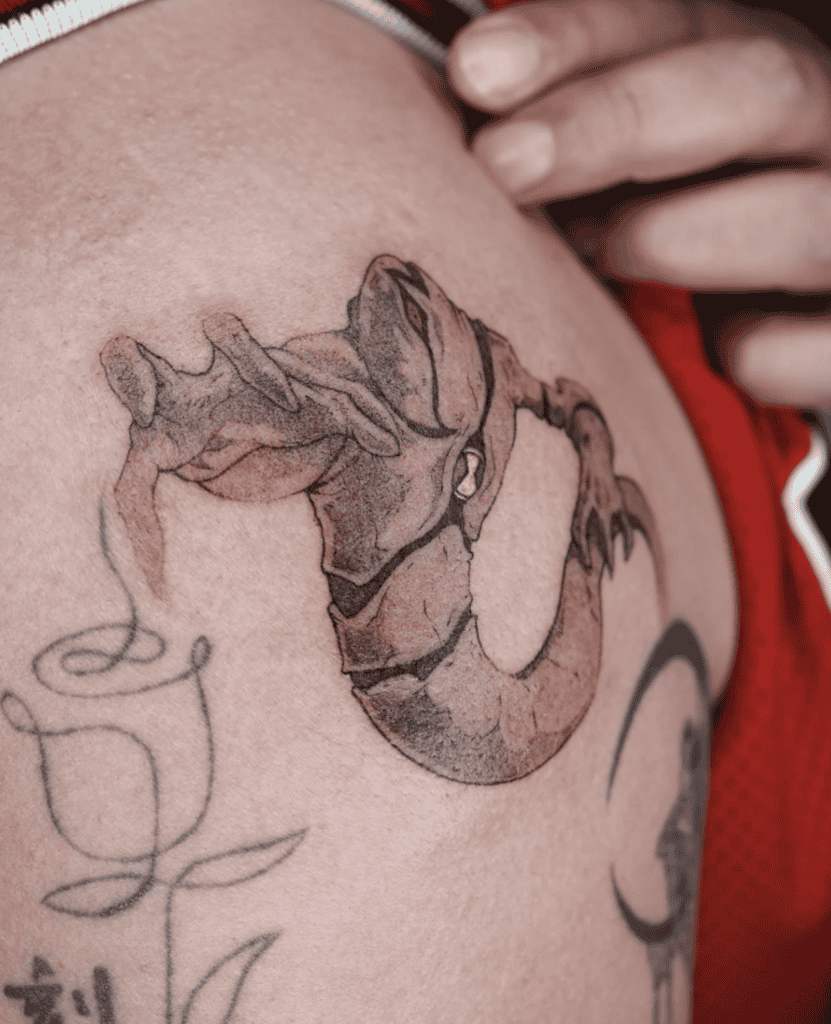 Ben 10 Alien Cartoon Tattoo