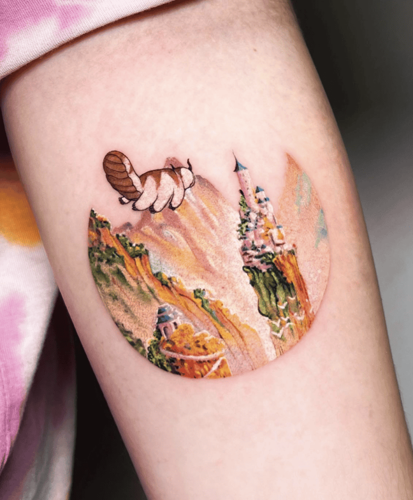 Avatar The Last Airbender Frame Cartoon Tattoo