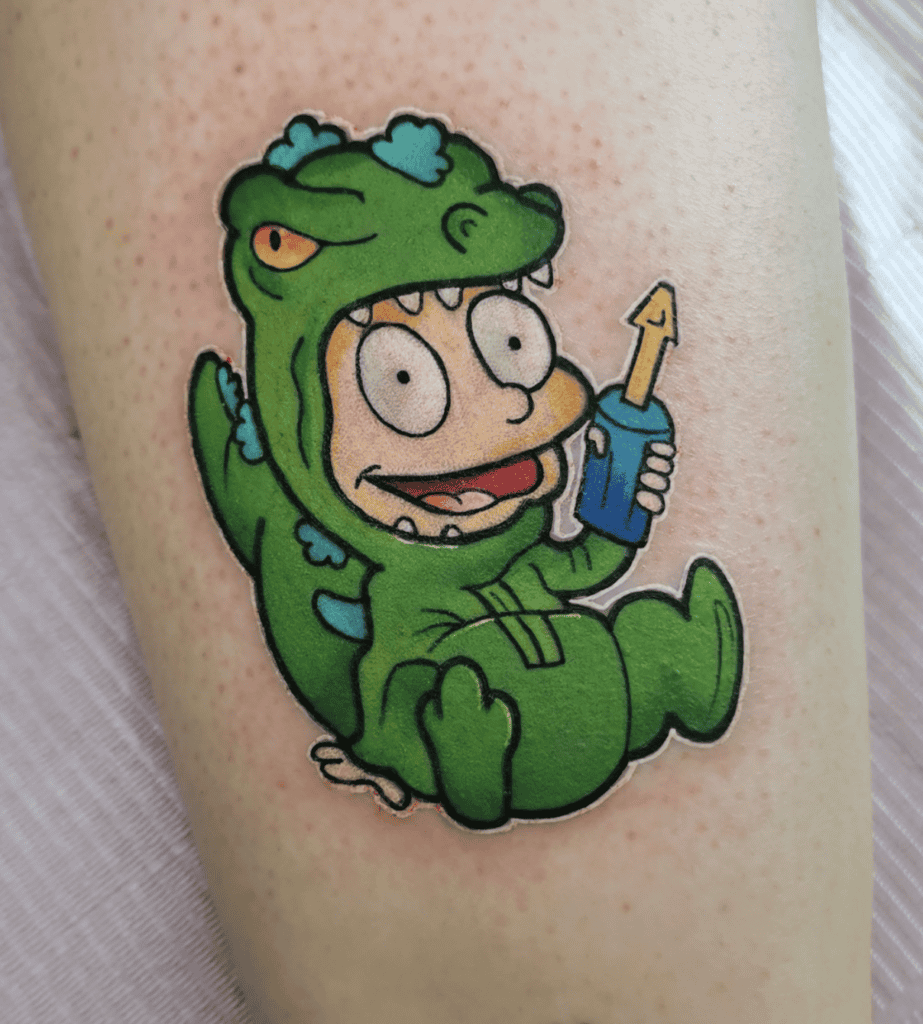 Rugrats Tommy Cartoon Tattoo