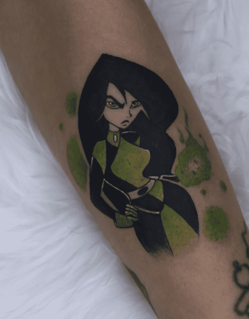 Kim Possible Bonnie Cartoon Tattoo