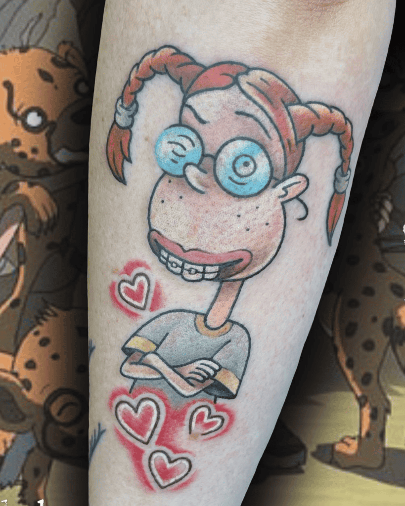The Wild Thornberrys Eliza Cartoon Tattoo