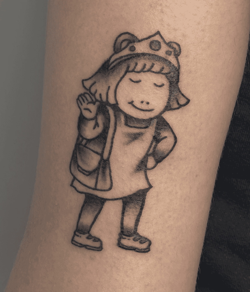 Arthur Cartoon Tattoo