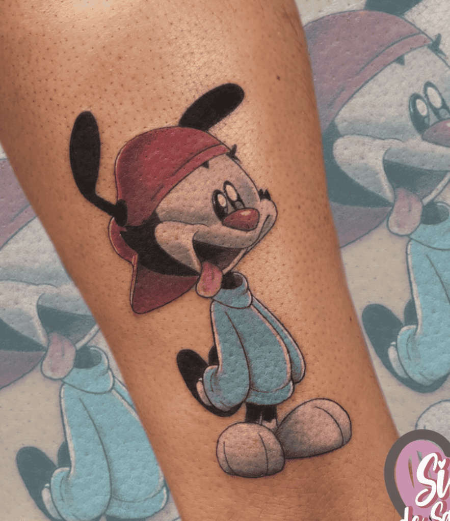 Animaniacs Wakko Cartoon Tattoo