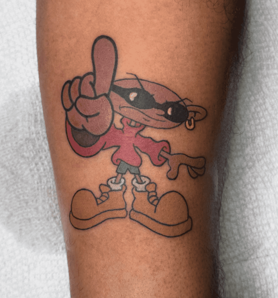 Codename Kids Next Door 1 Cartoon Tattoo