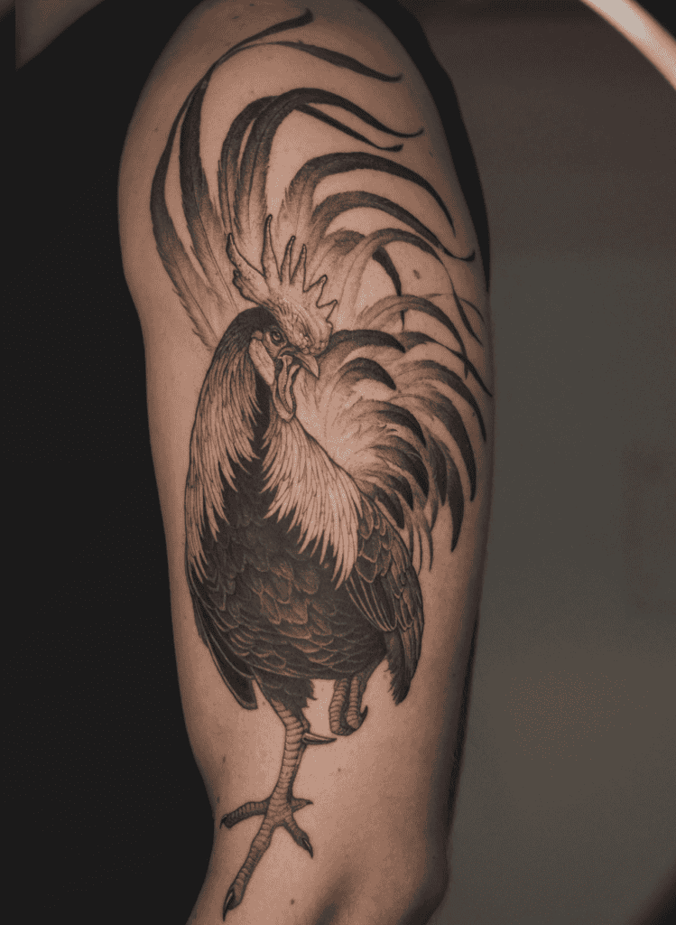 Chicken Animal Tattoo