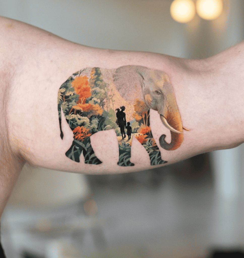 Elephant Animal Tattoo