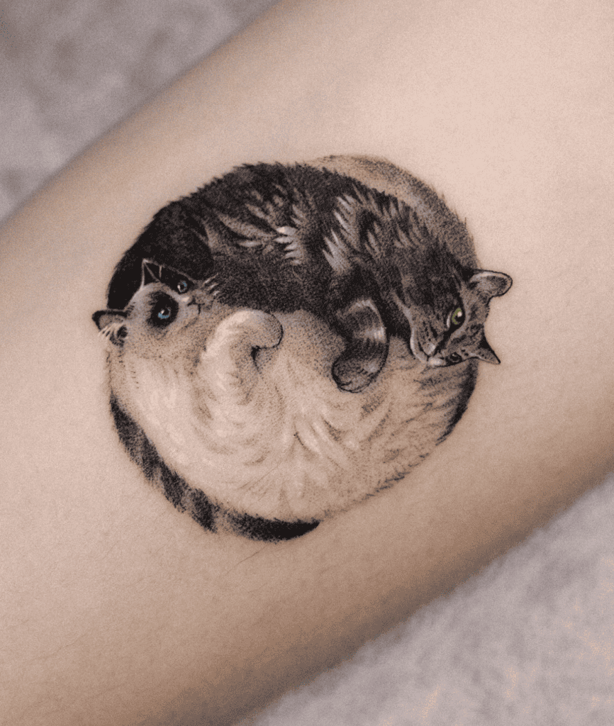 Cat Animal Tattoo