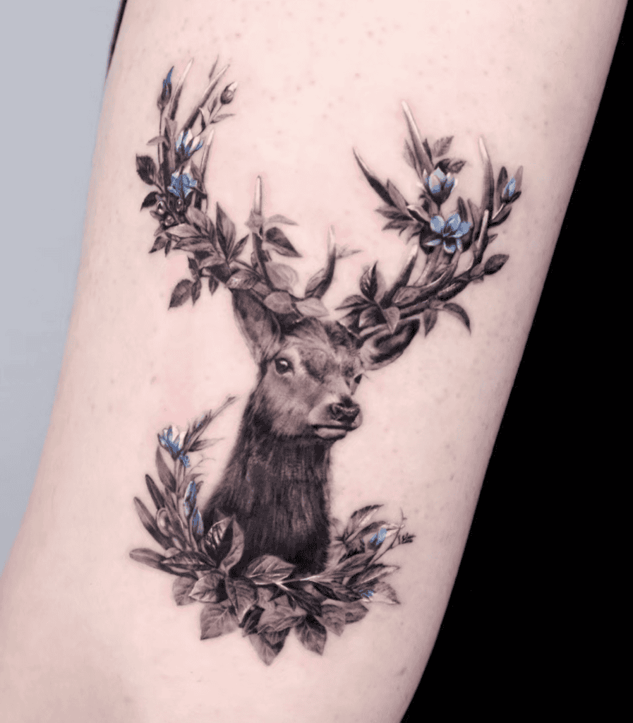 Deer Animal Tattoo