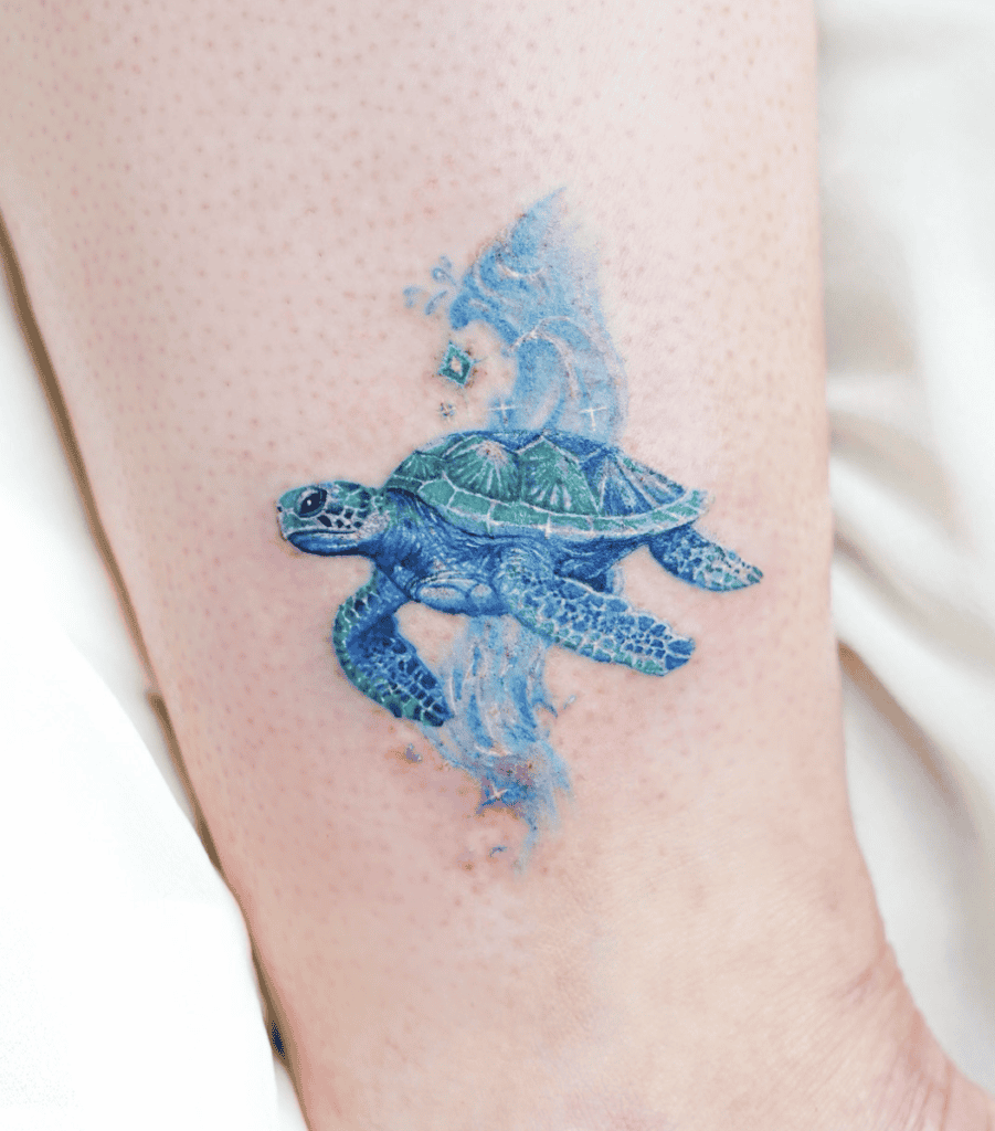 Turtle Animal Tattoo