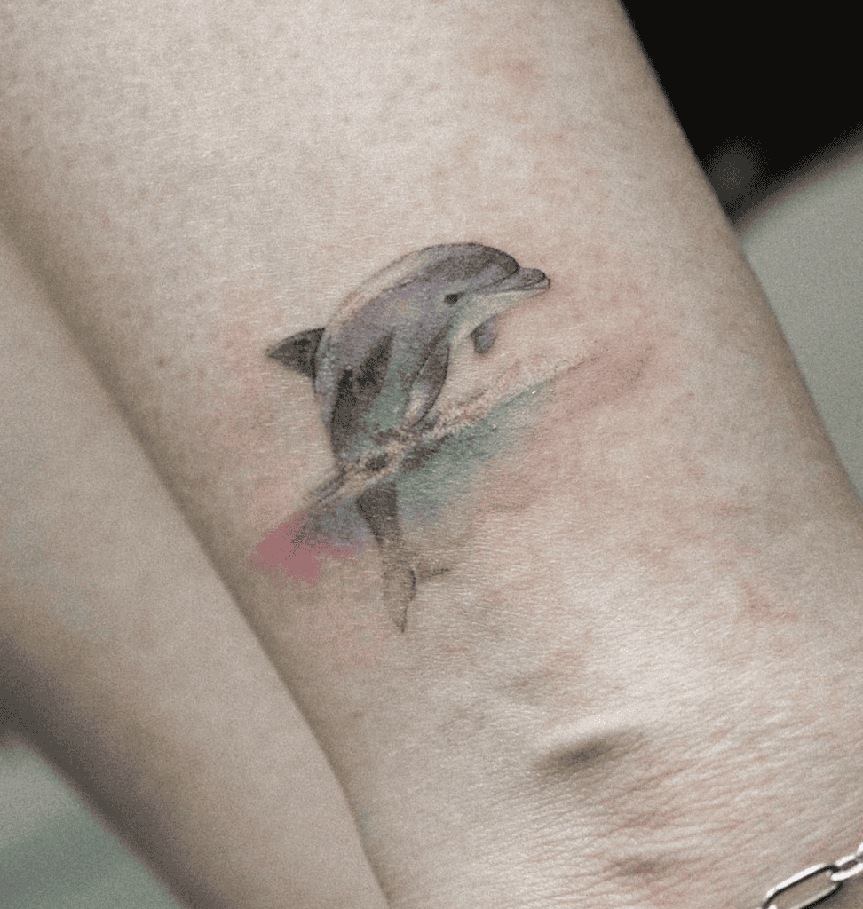 Dolphin Animal Tattoo
