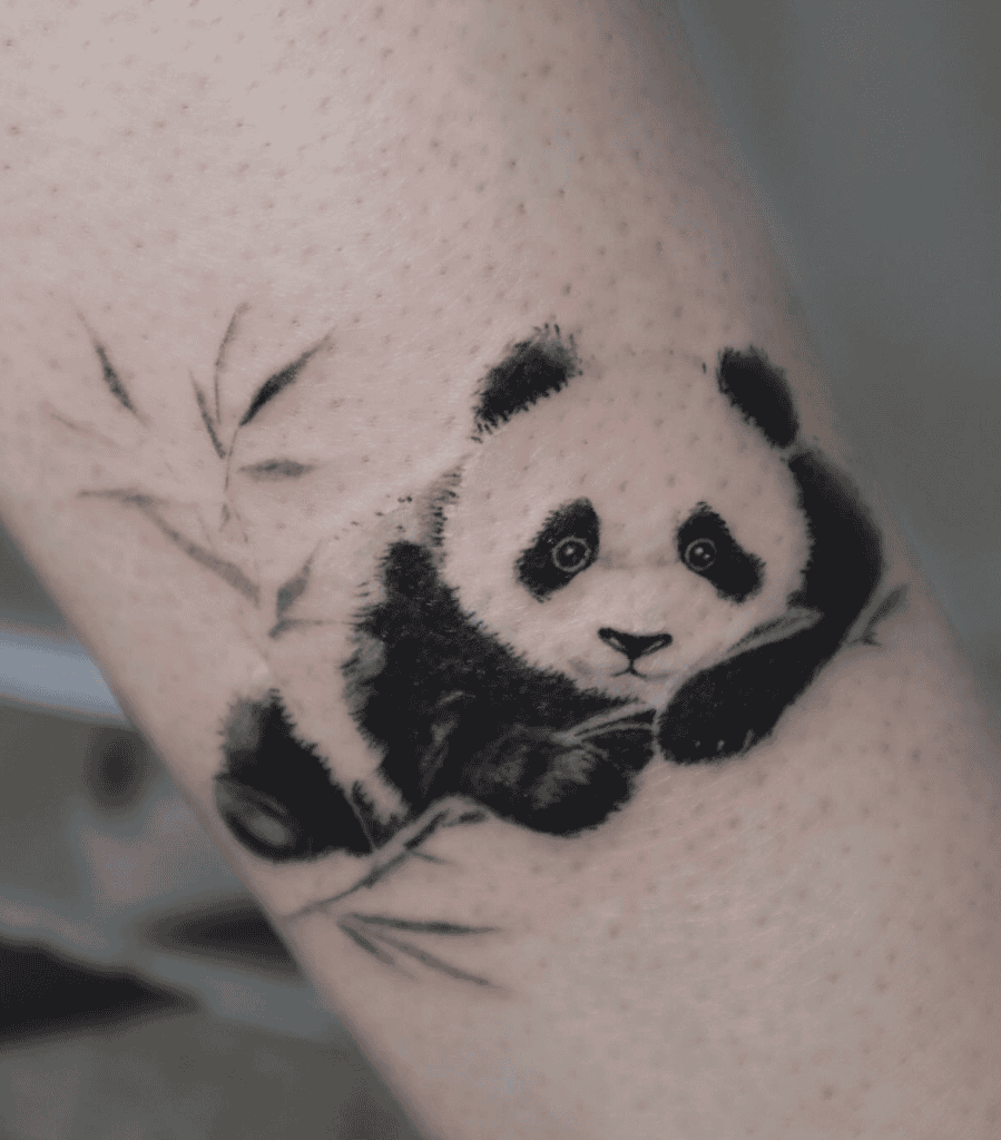 Panda Baby Animal Tattoo