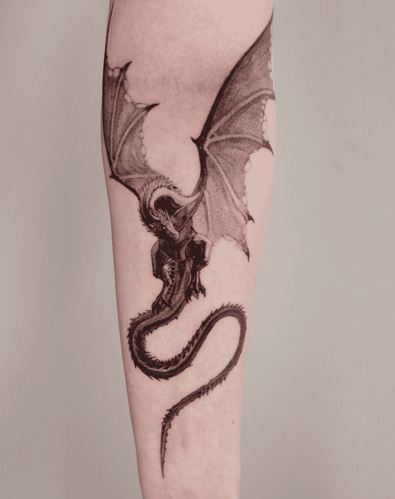 Dragon Fly Animal Tattoo