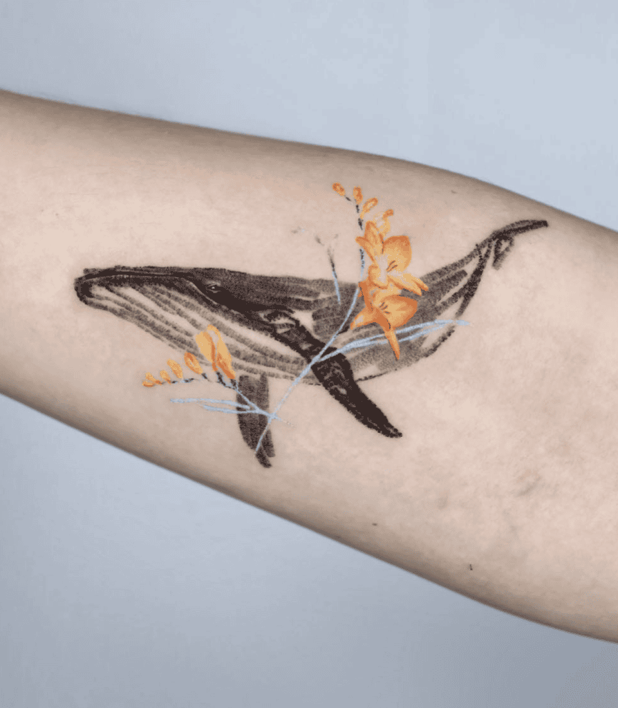 Whale Animal Tattoo