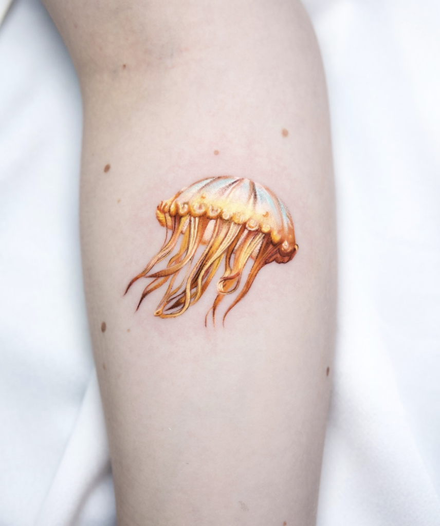 Jellyfish Animal Tattoo
