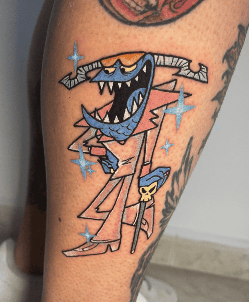The Boogie Man Powerpuff Girls Tattoo