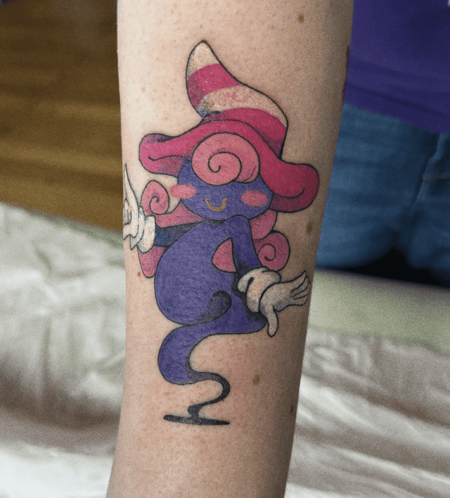 Vivian Super Mario Tattoo