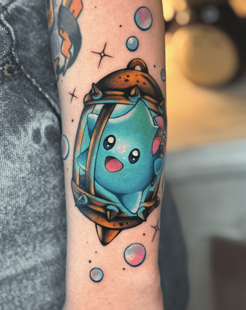Lumalee Lamp Super Mario Tattoo