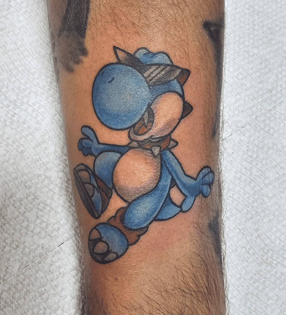Boshi Super Mario Tattoo