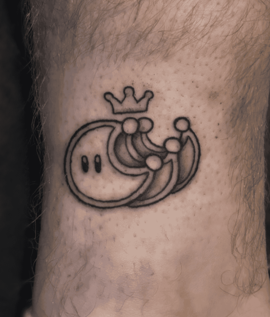Power Moons Super Mario Tattoo