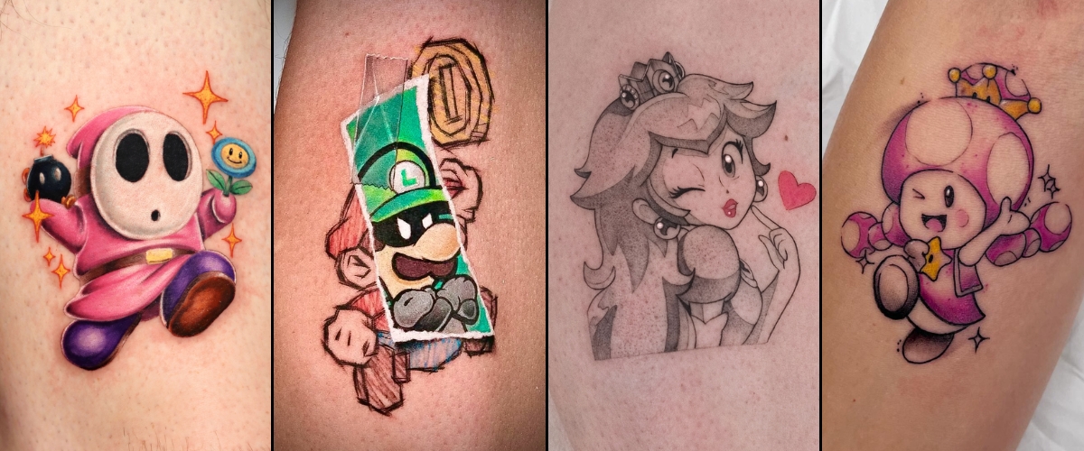 Super Mario Tattoo Featured Image
