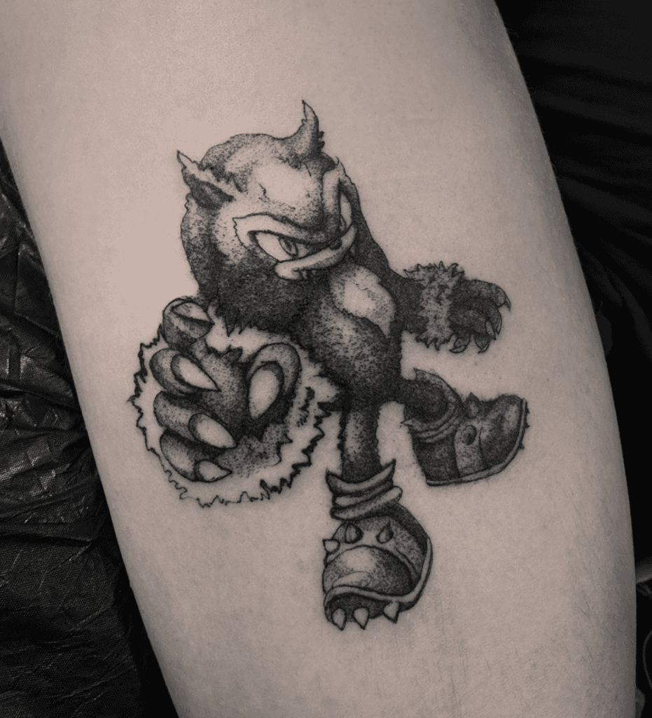 Sonic the Werehog Sonic the Hedgehog Tattoo